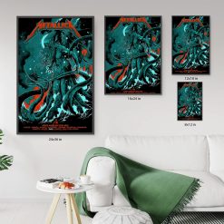 Metallica M72 Tampa Concert Poster Canvas Raymond James Stadium June 6 8 2025 Pop Up Show Print 6 - Fadebrick.com