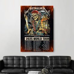 Metallica M72 Tonight In Tampa Canvas Poster June 8 2025 Concert Art At Raymond James Stadium 2 - Fadebrick.com