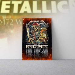 Metallica M72 Tonight In Tampa Canvas Poster June 8 2025 Concert Art At Raymond James Stadium 3 - Fadebrick.com