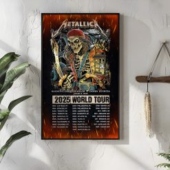 Metallica M72 Tonight In Tampa Canvas Poster June 8 2025 Concert Art At Raymond James Stadium 4 - Fadebrick.com