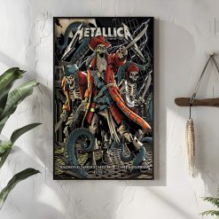 Metallica M72 World Tour June 6 2025 Tampa Fl Raymond James Stadium Event Poster Canvas Artwork 4 - Fadebrick.com