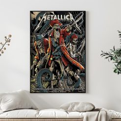 Metallica M72 World Tour June 6 2025 Tampa Fl Raymond James Stadium Event Poster Canvas Artwork 5 - Fadebrick.com
