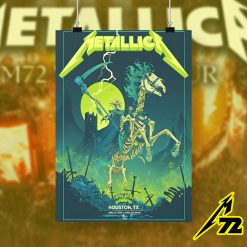Metallica Until It Sleeps Poster Canvas June 14 2025 Houston Nrg Stadium - Fadebrick.com