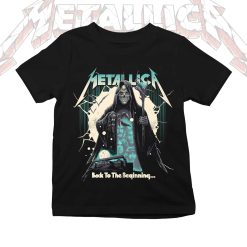 Metallica Back To The Beginning Kids Concert Tee July 5 2025 Tonight In Birmingham Kid Shirt Villa Park 1 - Fadebrick.com