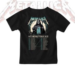 Metallica Back To The Beginning Kids Concert Tee July 5 2025 Tonight In Birmingham Kid Shirt Villa Park 2 - Fadebrick.com