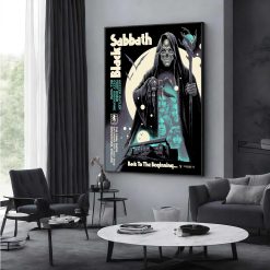 Metallica Concert Tour Back To The Beginning July 5 2025 Birmingham Villa Park Tonight In Birmingham Setlist Canvas Poster 1 - Fadebrick.com