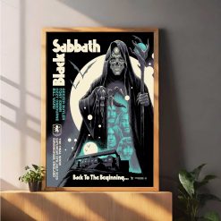 Metallica Concert Tour Back To The Beginning July 5 2025 Birmingham Villa Park Tonight In Birmingham Setlist Canvas Poster 2 - Fadebrick.com
