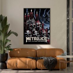 Metallica Concert Tour M72 World Tour June 20 2025 Santa Clara Levis Stadium Tonight In Santa Clara Setlist Canvas Poster 5 - Fadebrick.com