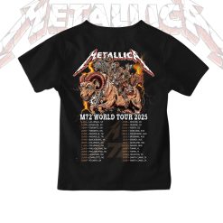 Metallica Denver Kids T Shirt June 29 2025 M72 Night 2 Setlist Tee At Empower Field Colorado 2 - Fadebrick.com