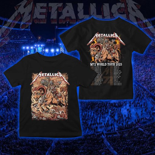 Metallica Denver Kids T Shirt June 29 2025 M72 Night 2 Setlist Tee At Empower Field Colorado - Fadebrick.com