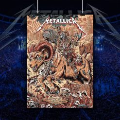 Metallica Denver Setlist June 29 Poster 2025 M72 Night 2 Canvas At Empower Field Colorado - Fadebrick.com
