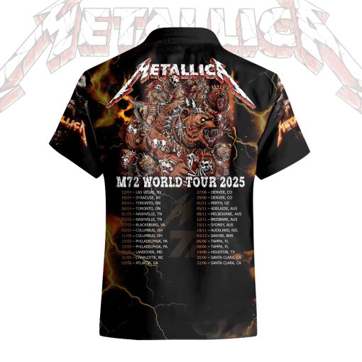 Metallica M72 Aop Premium Hawaiian Shirt June 27 2025 Tonight In Denver Concert Empower Field At Mile High 2 - Fadebrick.com