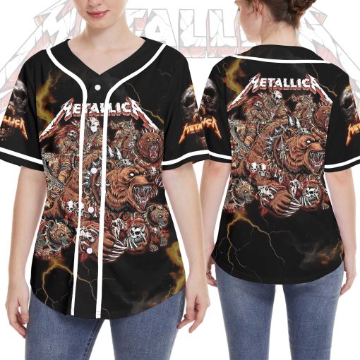 Metallica M72 Tour Baseball Jersey June 27 2025 Concert In Denver Empower Field At Mile High Exclusive Edition 3 - Fadebrick.com