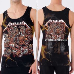 Metallica M72 Tour Tank Top June 27 2025 Tonight In Denver Empower Field Summer Show Tribute 4 - Fadebrick.com