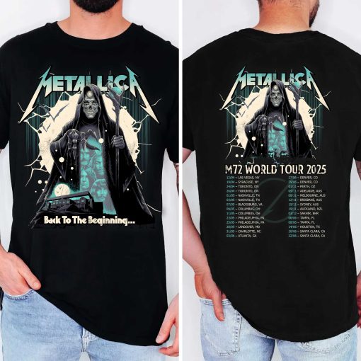 Metallica M72 Tour Unisex T Shirt July 05 2025 Tonight In Birmingham Concert Tee Villa Park England 4 - Fadebrick.com