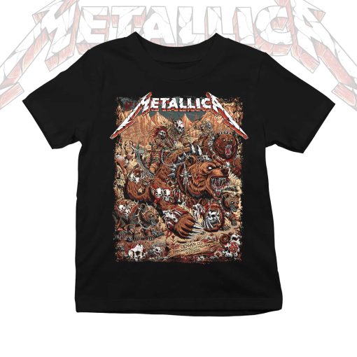 Metallica M72 World Tour Kids Concert T Shirt June 27 2025 Tonight In Denver At Empower Field 1 - Fadebrick.com