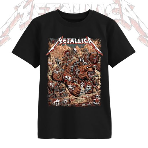 Metallica M72 World Tour Kids Concert T Shirt June 27 2025 Tonight In Denver At Empower Field 1 - Fadebrick.com