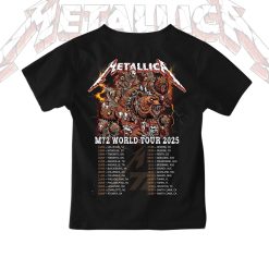 Metallica M72 World Tour Kids Concert T Shirt June 27 2025 Tonight In Denver At Empower Field 2 - Fadebrick.com