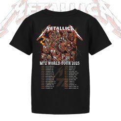 Metallica M72 World Tour Kids Concert T Shirt June 27 2025 Tonight In Denver At Empower Field 2 - Fadebrick.com