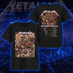 Metallica M72 World Tour Kids Concert T Shirt June 27 2025 Tonight In Denver At Empower Field - Fadebrick.com