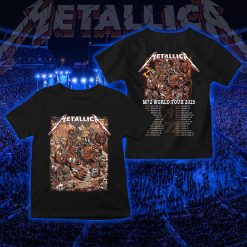 Metallica M72 World Tour Kids Concert T Shirt June 27 2025 Tonight In Denver At Empower Field - Fadebrick.com