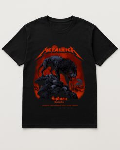 Metallica M72 Tour: Accor Stadium, Sydney 2025 Unisex T Shirt (nov 15th Merch) - Fadebrick.com