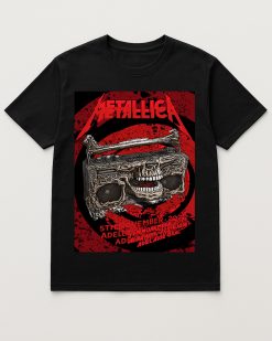 Metallica M72 Tour Adelaide Oval Australia 2025 Unisex T Shirt Nov 5th Merch 1 - Fadebrick.com