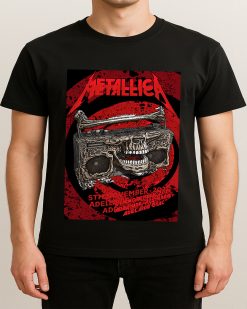 Metallica M72 Tour Adelaide Oval Australia 2025 Unisex T Shirt Nov 5th Merch 2 - Fadebrick.com