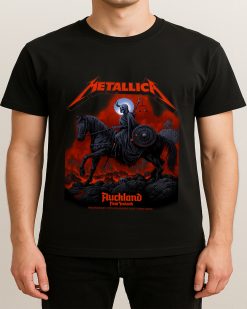 Metallica M72 Tour: Eden Park, Auckland 2025 Unisex T Shirt (nov 19th Merch) - Fadebrick.com