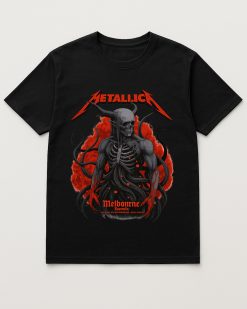 Metallica M72 Tour Marvel Stadium Melbourne 2025 Unisex T Shirt Nov 8th Merch 1 - Fadebrick.com