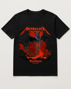 Metallica M72 Tour Suncorp Stadium Brisbane 2025 Unisex T Shirt Nov 12th Merch 1 - Fadebrick.com