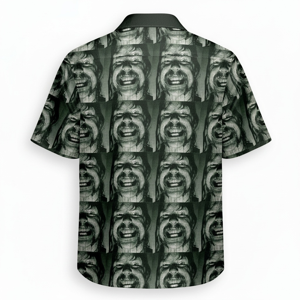 Dark Green Master Of Puppets Hawaiian Shirt Men Metal Rock Back - Fadebrick.com
